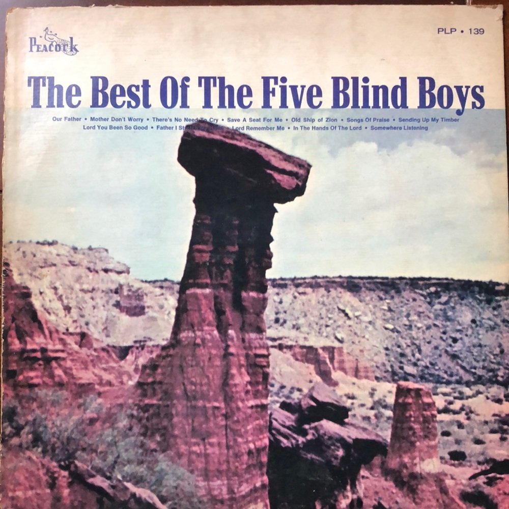 Five Blind Boys...The Best Of...Vinyl Lp